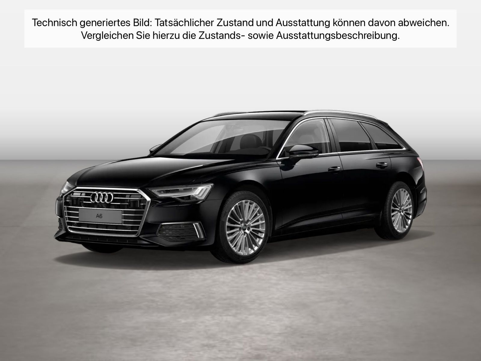 Fahrzeugabbildung Audi A6 Avant design 40 TDI 150(204) S tronic design - mit KI generiert/bearbeitet