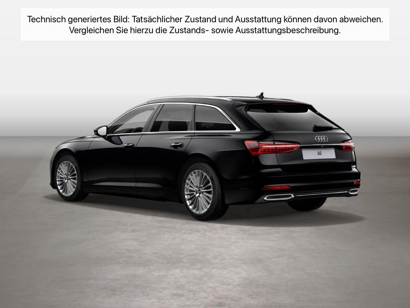 Fahrzeugabbildung Audi A6 Avant design 40 TDI 150(204) S tronic design - mit KI generiert/bearbeitet