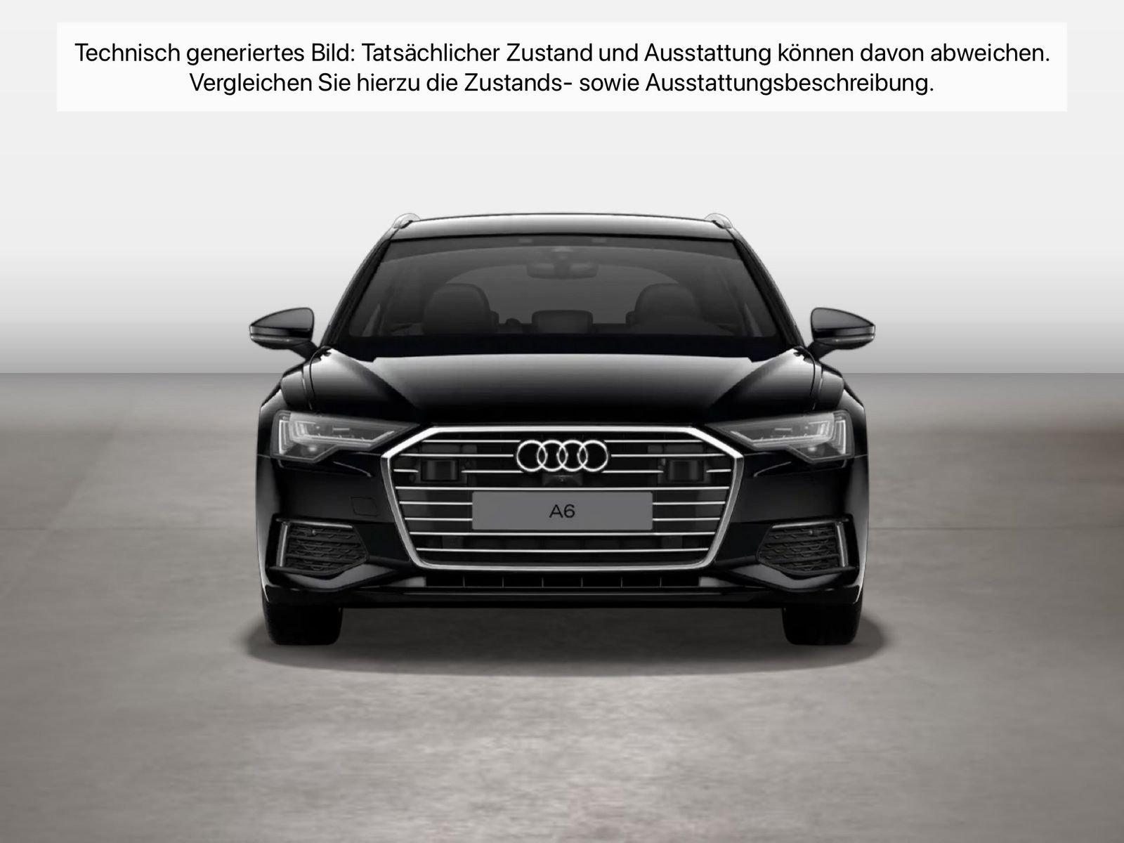 Fahrzeugabbildung Audi A6 Avant design 40 TDI 150(204) S tronic design - mit KI generiert/bearbeitet