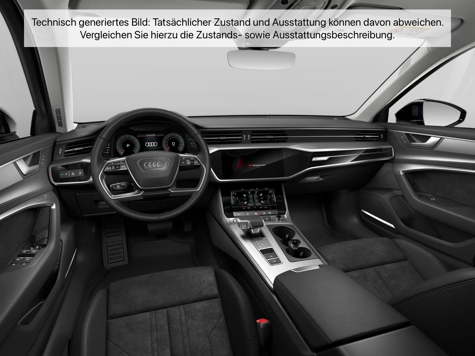 Fahrzeugabbildung Audi A6 Avant design 40 TDI 150(204) S tronic design - mit KI generiert/bearbeitet