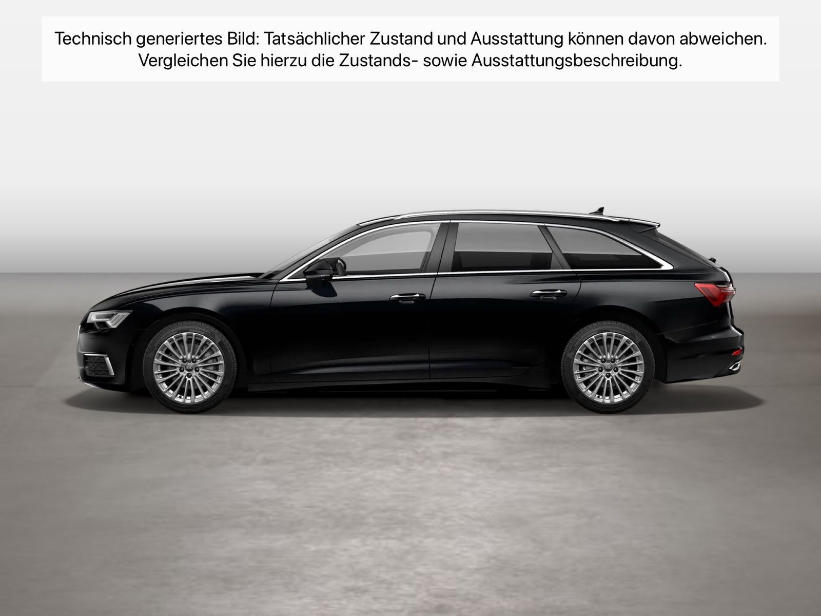 Fahrzeugabbildung Audi A6 Avant design 40 TDI 150(204) S tronic design - mit KI generiert/bearbeitet