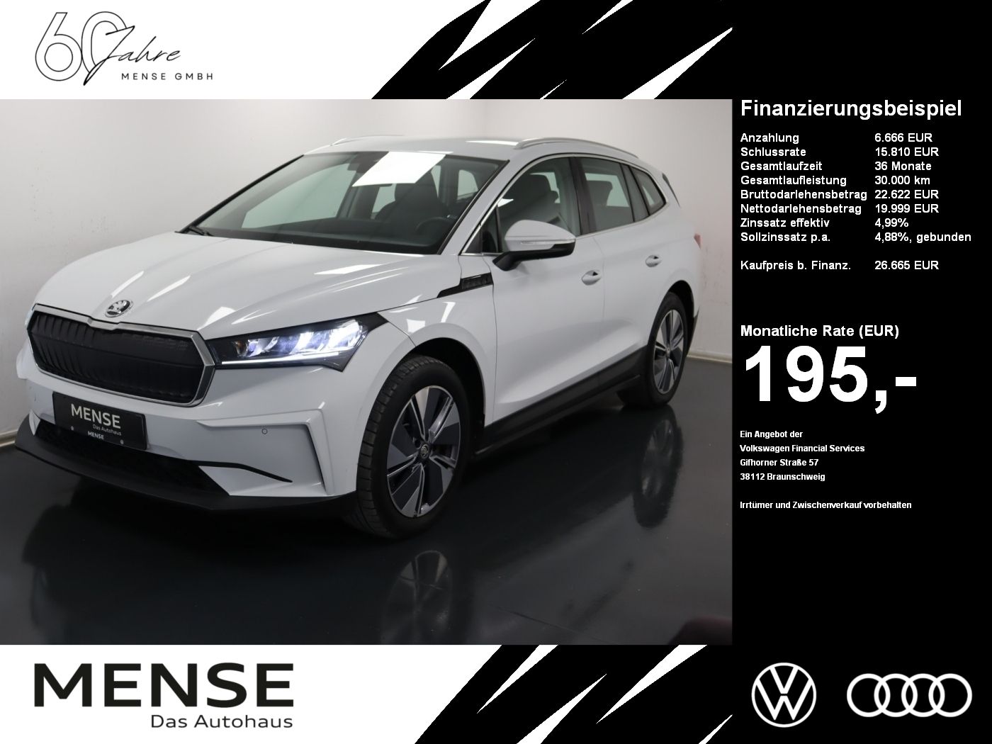 SKODA Enyaq IV 80 |AHK|FLA|WPumpe|LM|Navi|W-Paket|PDC
