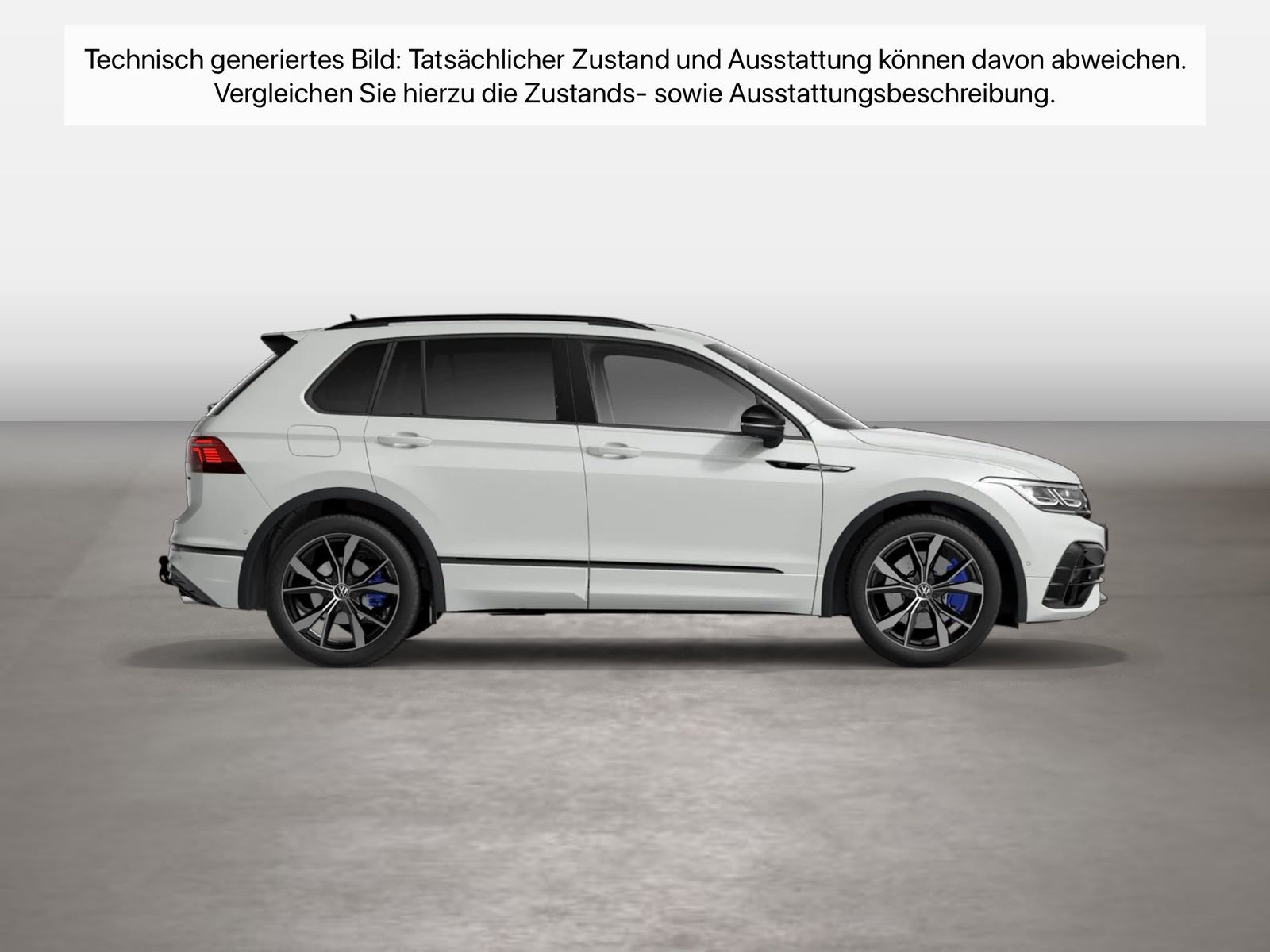 Fahrzeug autohaus mense Fahrzeugabbildung Volkswagen Tiguan R 2.0 TSI 4Motion DSG IQ.Light Matrix AHK - mit KI generiert/bearbeitet