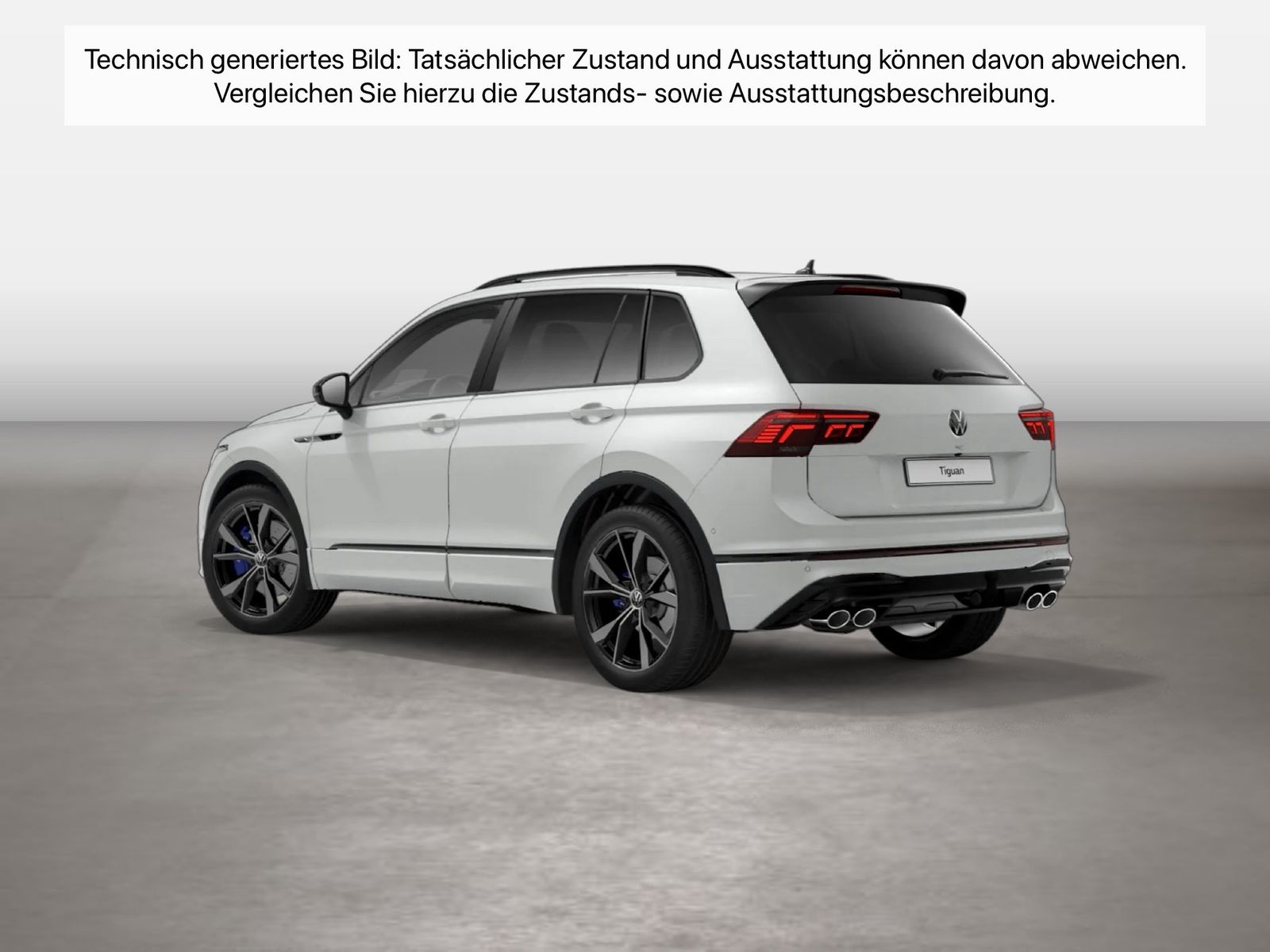 Fahrzeug autohaus mense Fahrzeugabbildung Volkswagen Tiguan R 2.0 TSI 4Motion DSG IQ.Light Matrix AHK - mit KI generiert/bearbeitet
