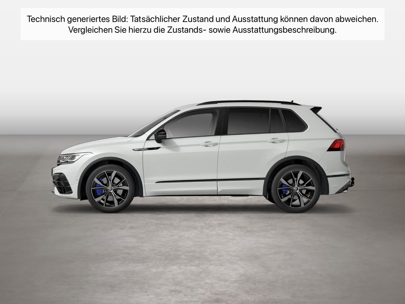 Fahrzeug autohaus mense Fahrzeugabbildung Volkswagen Tiguan R 2.0 TSI 4Motion DSG IQ.Light Matrix AHK - mit KI generiert/bearbeitet