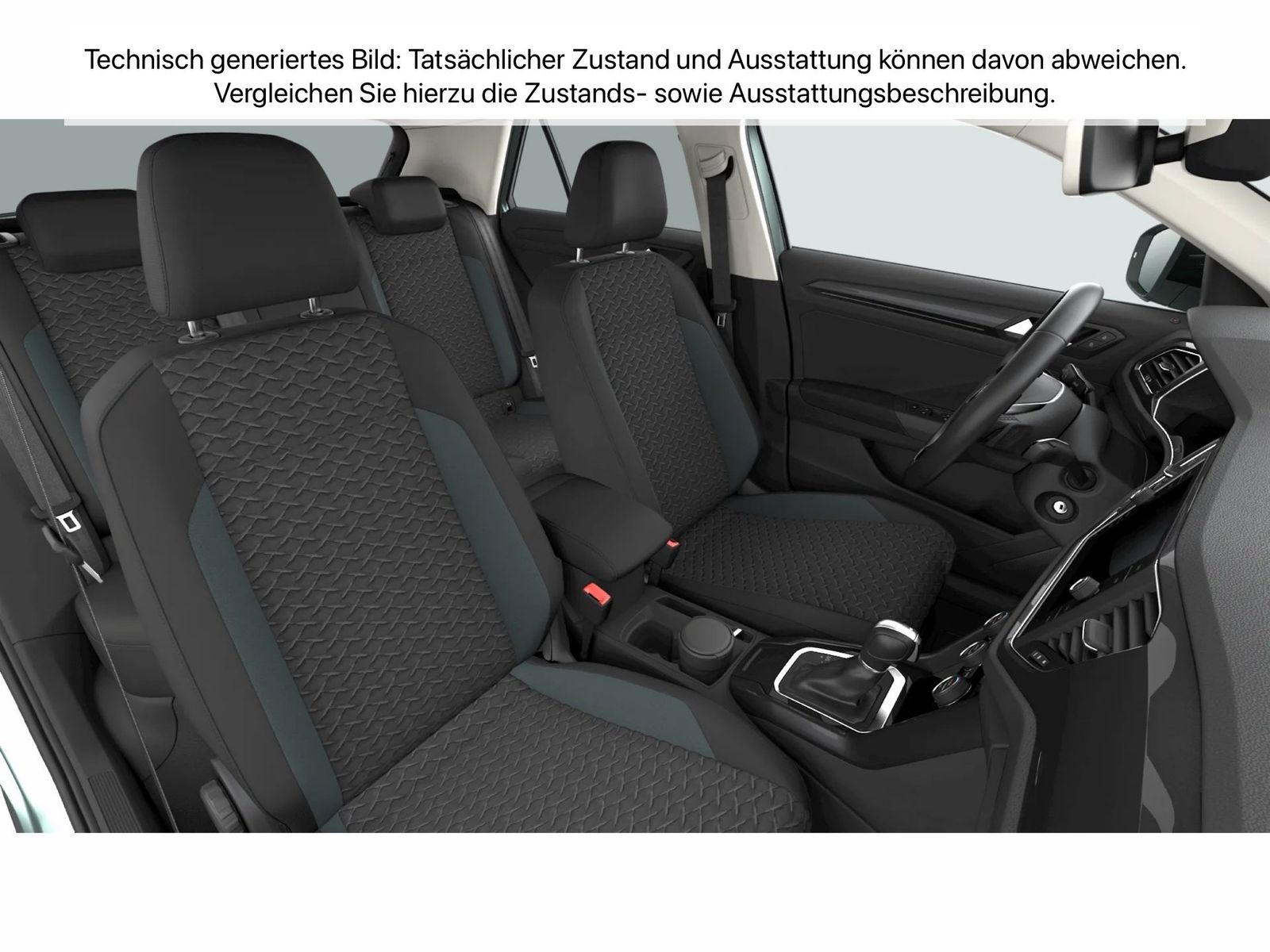 Fahrzeugabbildung Volkswagen T-Roc 2.0 TDI IQ.Drive CarPlay Standhzg ACC LED - mit KI generiert/bearbeitet