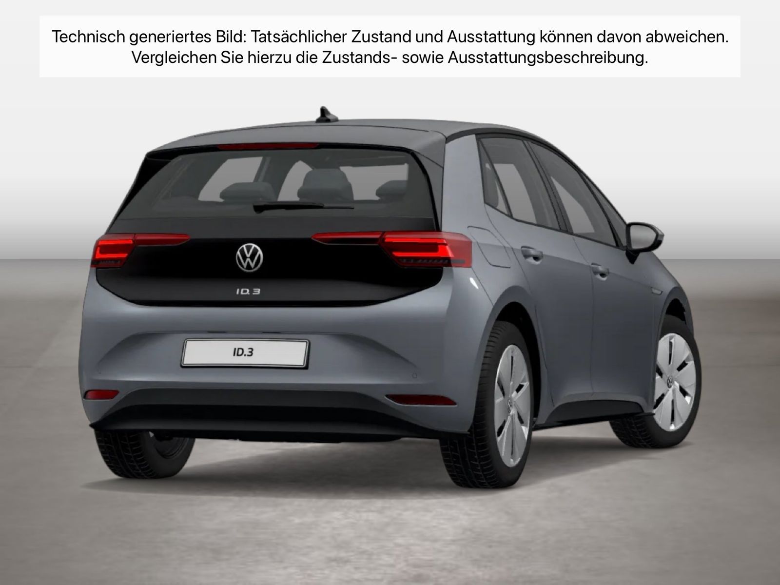Fahrzeugabbildung Volkswagen ID.3 Pro Performance CarPlay ACC LED Navi KlimaA - mit KI generiert/bearbeitet
