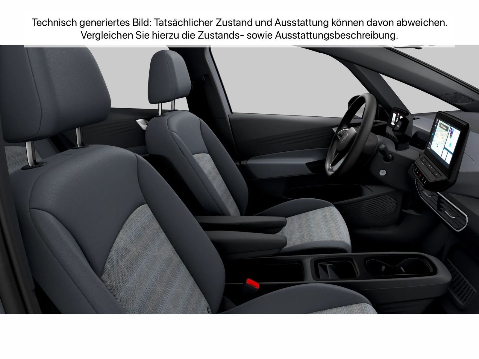 Fahrzeugabbildung Volkswagen ID.3 Pro Performance CarPlay ACC LED Navi KlimaA - mit KI generiert/bearbeitet
