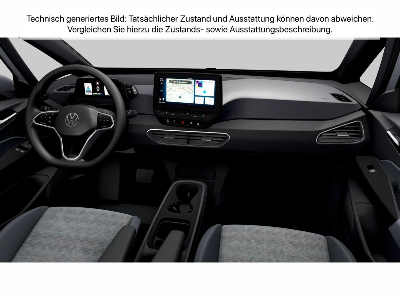 Fahrzeugabbildung Volkswagen ID.3 Pro Performance CarPlay ACC LED Navi KlimaA - mit KI generiert/bearbeitet