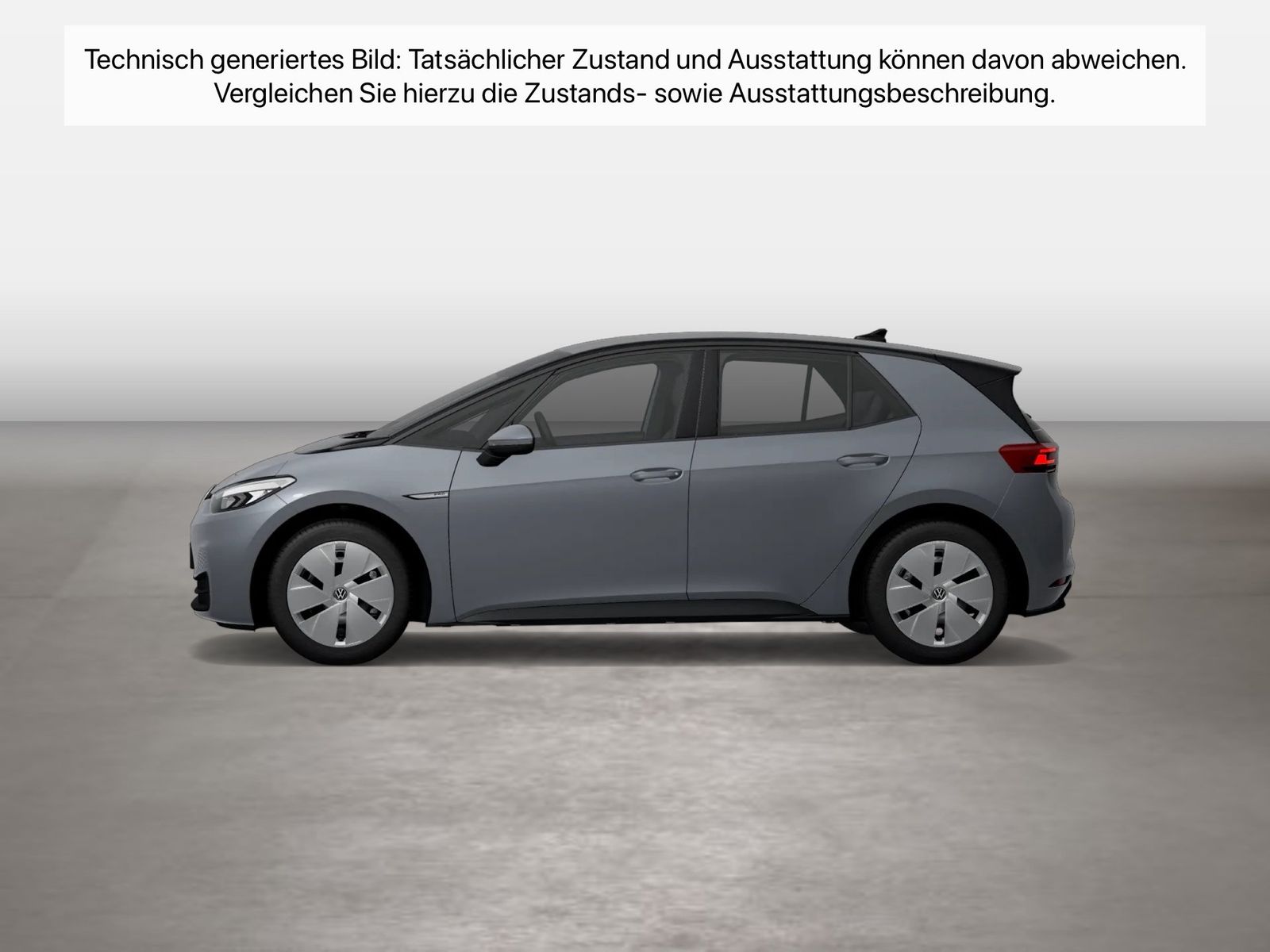Fahrzeugabbildung Volkswagen ID.3 Pro Performance CarPlay ACC LED Navi KlimaA - mit KI generiert/bearbeitet