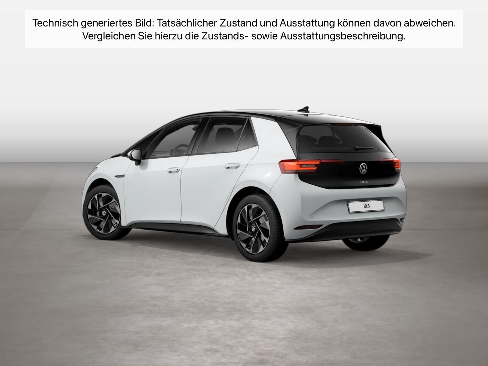 Fahrzeug autohaus mense Fahrzeugabbildung Volkswagen ID.3 Pro Performance Business Matrix CarPlay ACC - mit KI generiert/bearbeitet