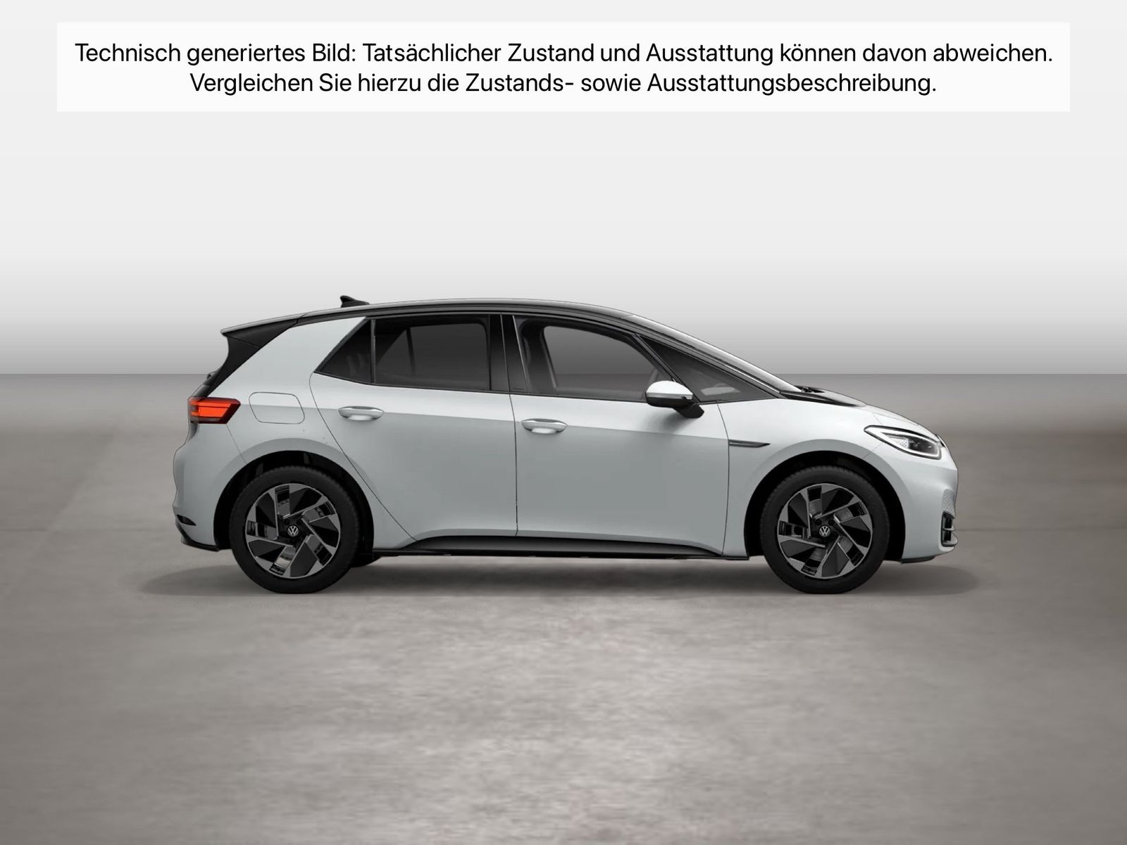 Fahrzeug autohaus mense Fahrzeugabbildung Volkswagen ID.3 Pro Performance Business Matrix CarPlay ACC - mit KI generiert/bearbeitet