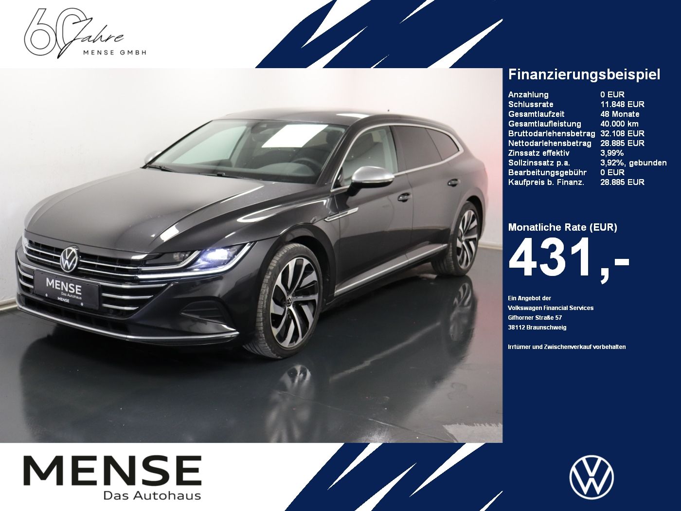 Volkswagen Arteon Shootingbrake 2.0 TDI DSG 4Motion |AHK|LM