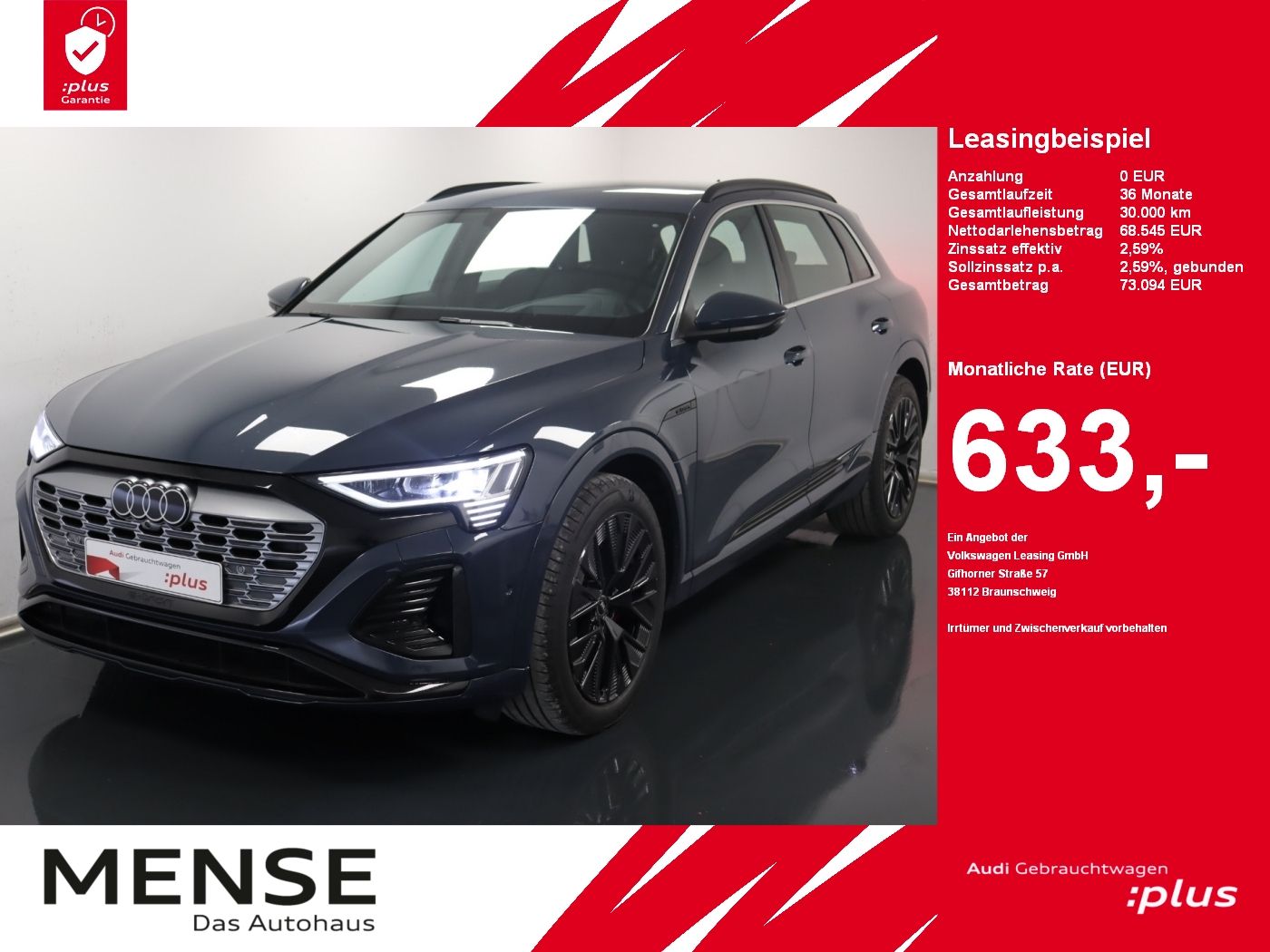 Audi Q8 e-tron 55 quattro S line |Matrix|Luft|LED