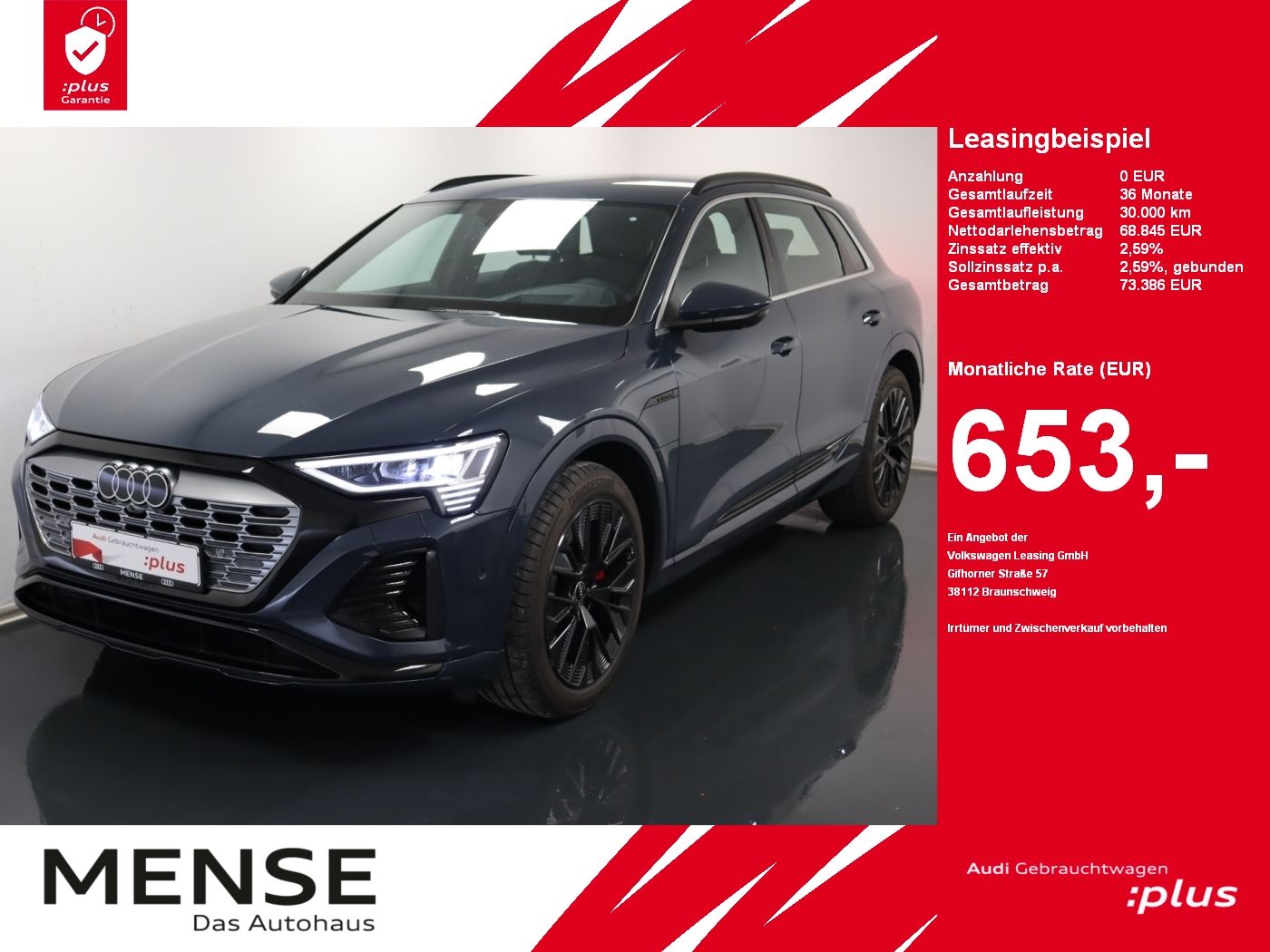 Audi Q8 e-tron 55 quattro S line |Matrix|Luft|LED