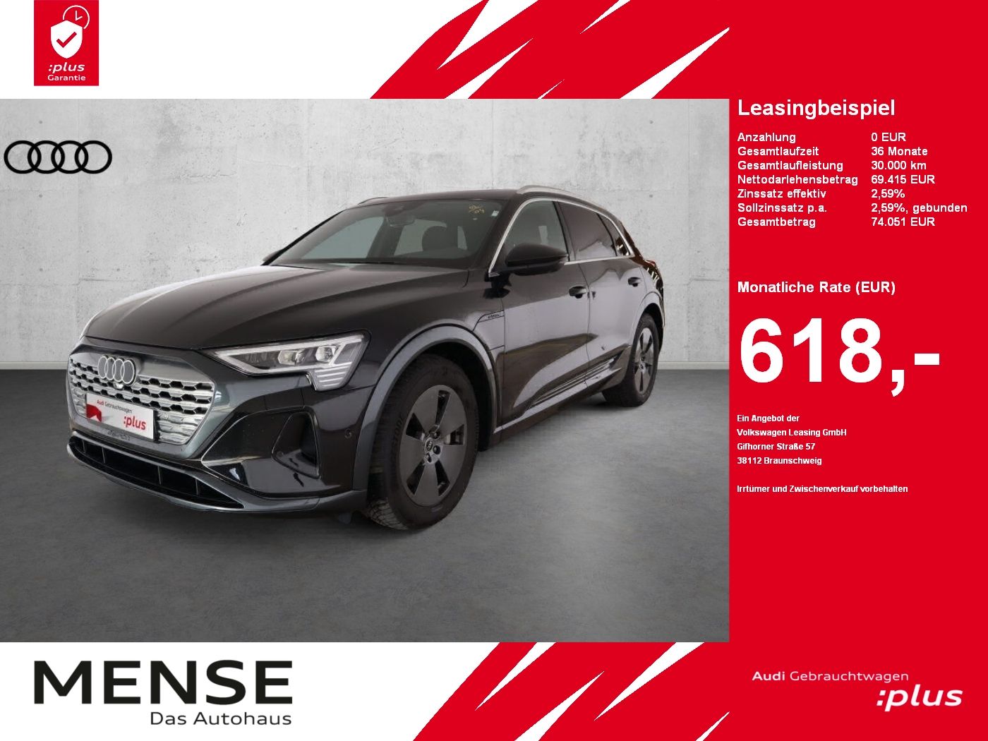 Audi Q8 e-tron 55 quattro advanced |Matrix|Luft|LED