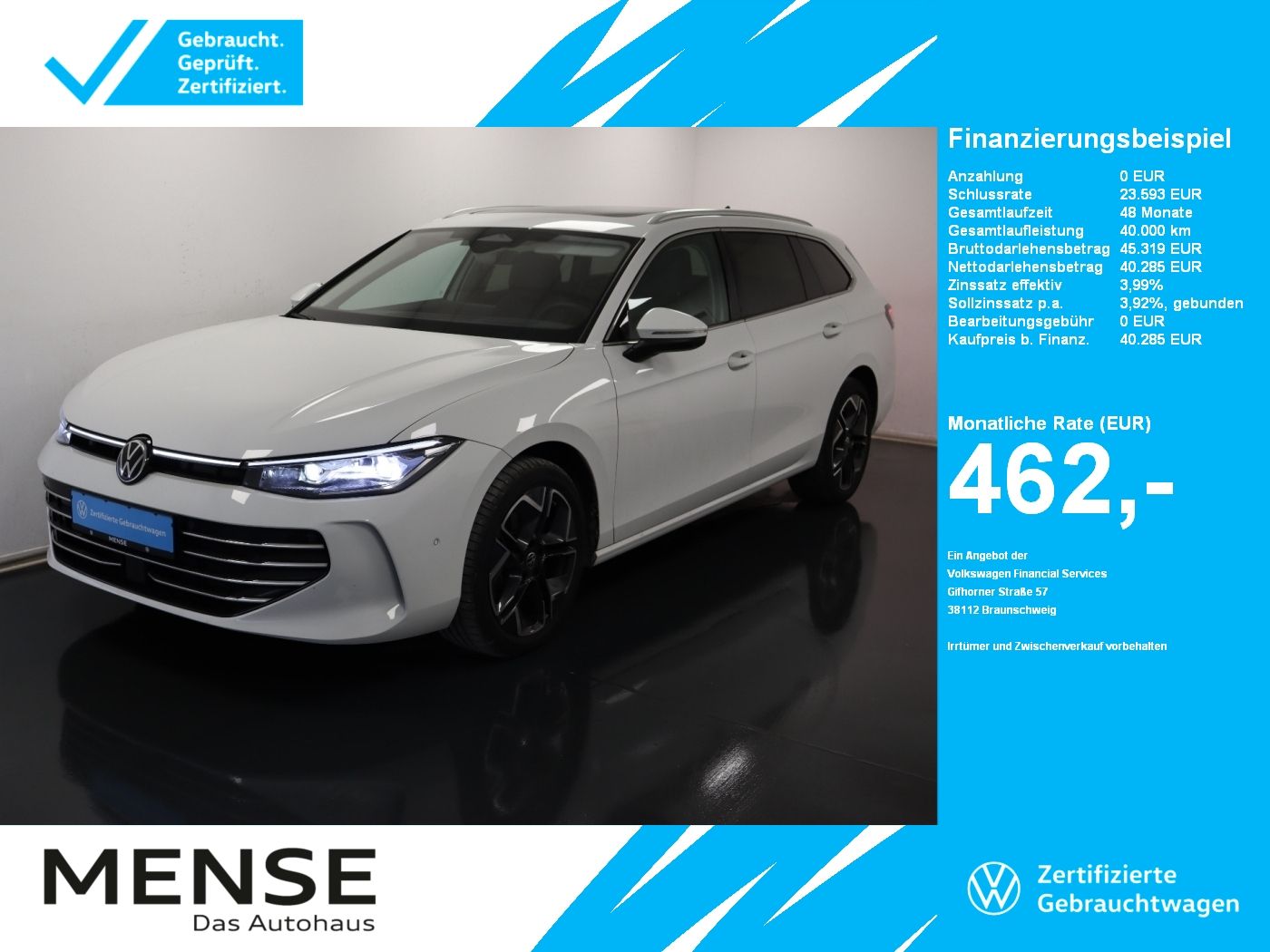 Volkswagen Passat Variant 2.0TDI DSG Elegance |AHK|Matrix