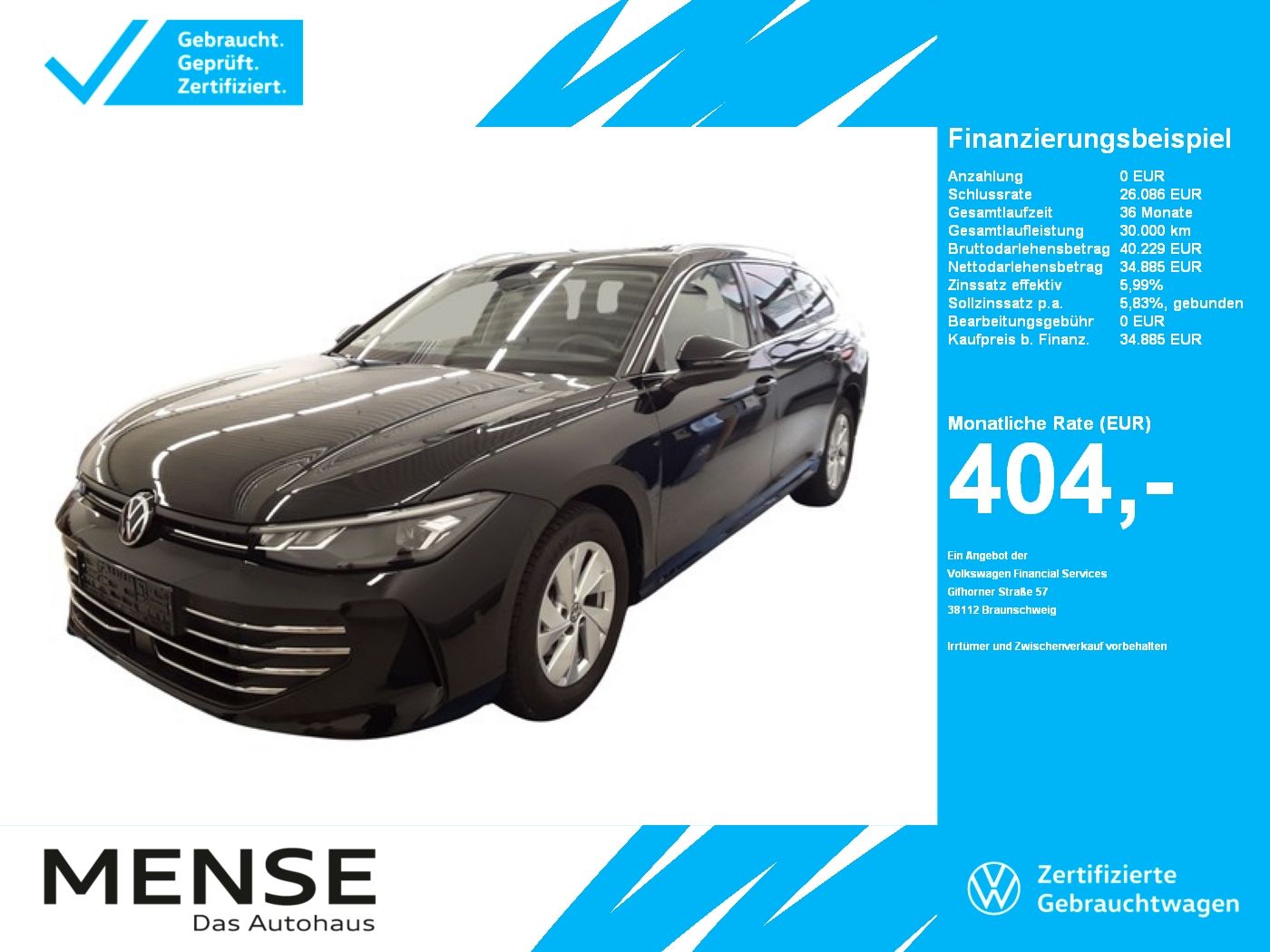 Volkswagen Passat Variant 1.5 eTSI DSG |Massage|ACC|FLA|HUD