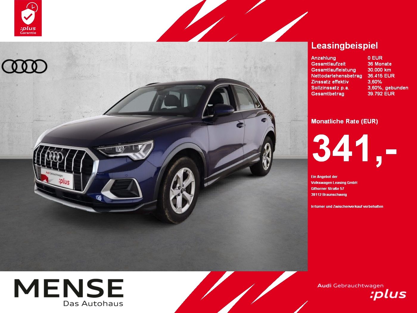 Audi Q3 35 TFSI S tronic advanced |ACC|FLA|CarPlay|LM