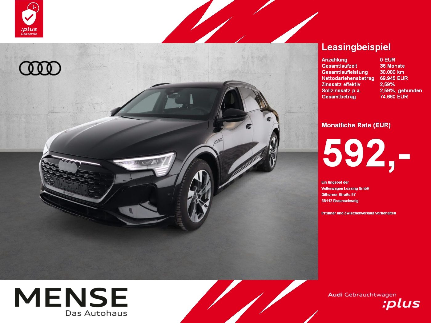 Audi Q8 e-tron 55 quattro S-Line |Matrix|Luft|ACC|LM