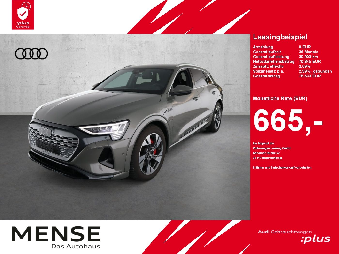 Audi Q8 e-tron |Matrix|Luft|LED|ACC|STH|HUD|SpurH|LM