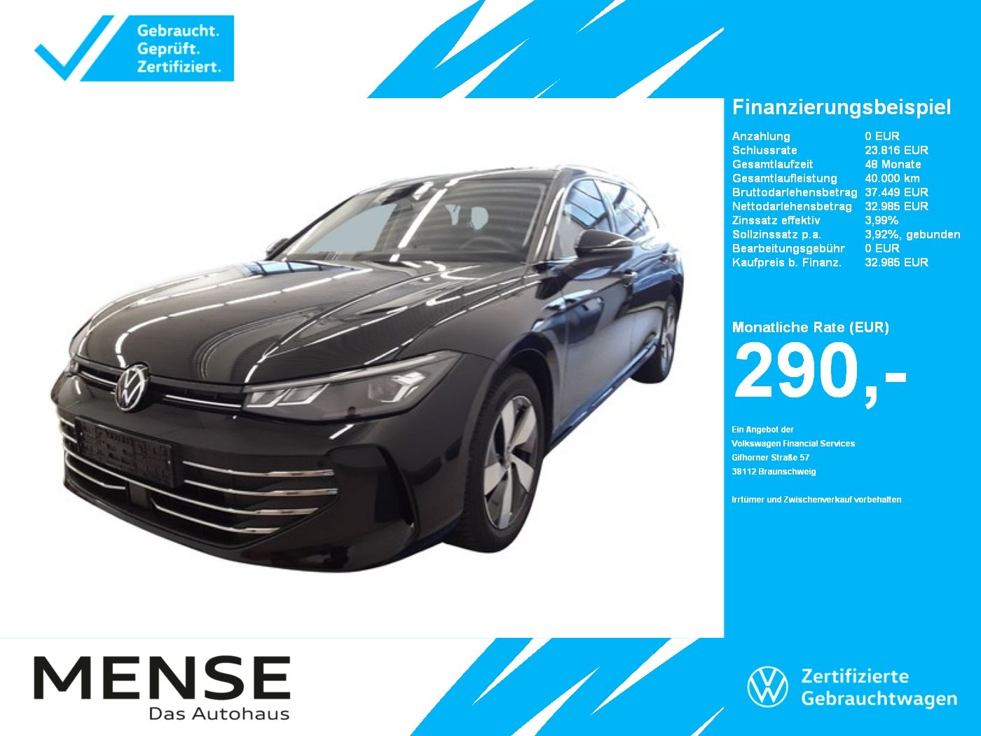 Volkswagen Passat Variant 1.5 eTSI DSG Business |Massage