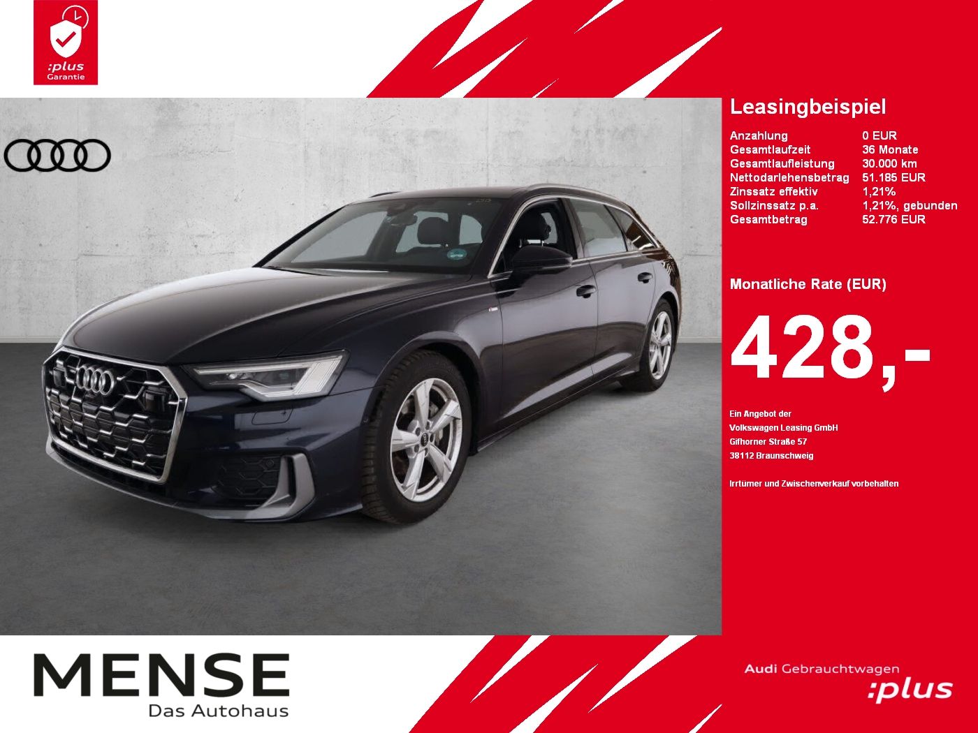Audi A6 Avant 40 TDI quattro S tronic S line |Matrix