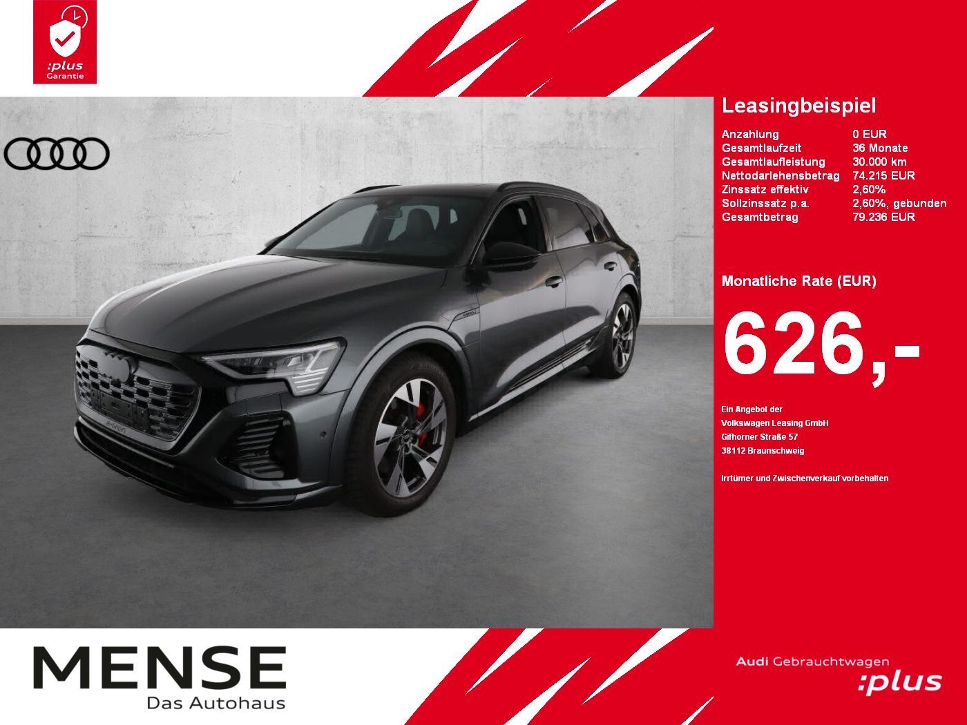 Audi Q8 e-tron 55 quattro S line |Matrix|Luft|Pano