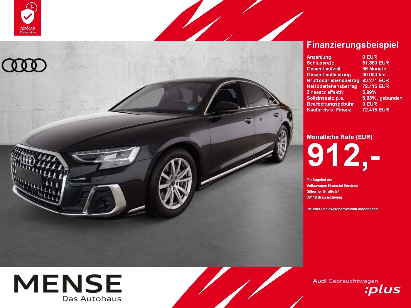 Audi A8 50 TDI quattro |Matrix|Luft|Pano|ACC|STH|HUD