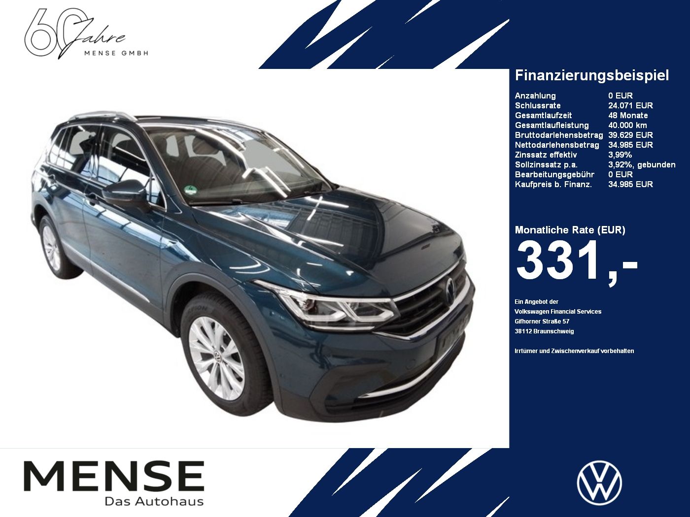 Volkswagen Tiguan 2.0 TDI DSG Move |AHK|Matrix|ParkAss.|360