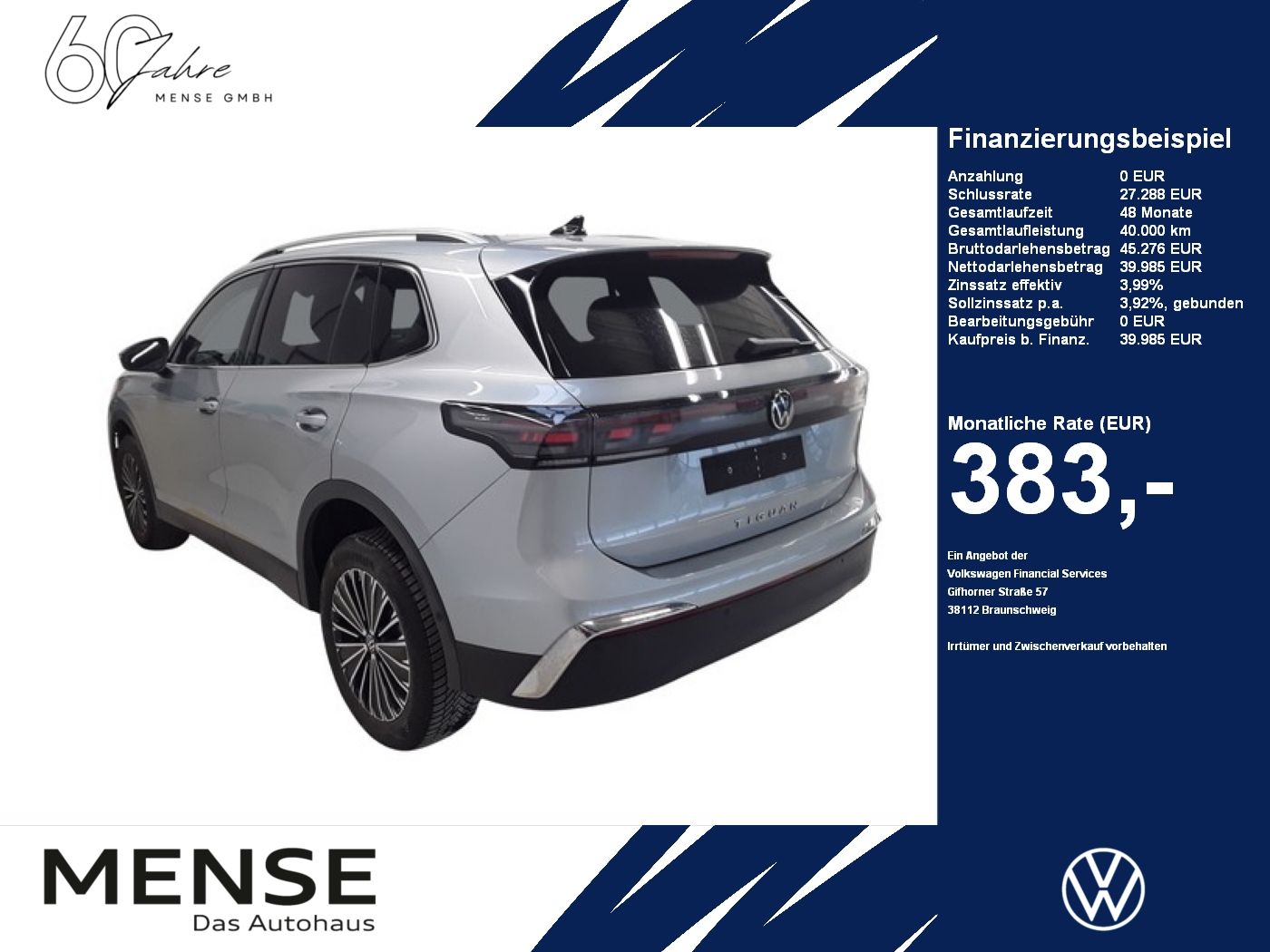 Volkswagen Tiguan 2.0 TDI DSG Elegance |AHK|Matrix|Massage