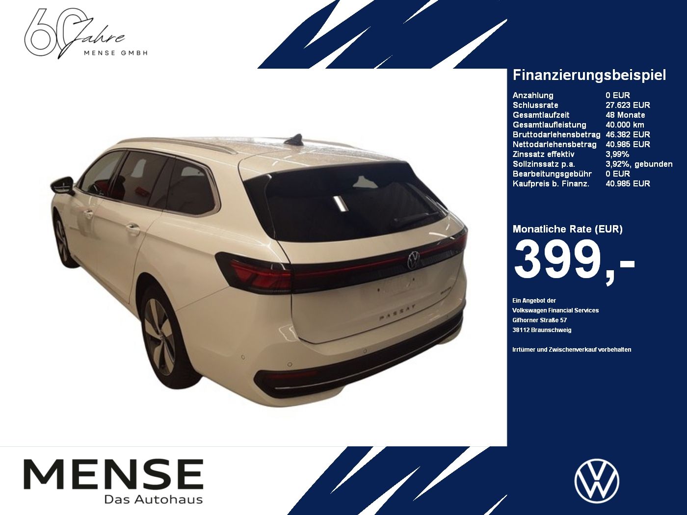 Volkswagen Passat Variant 1.5 TSI Hybrid Tiptronic Business