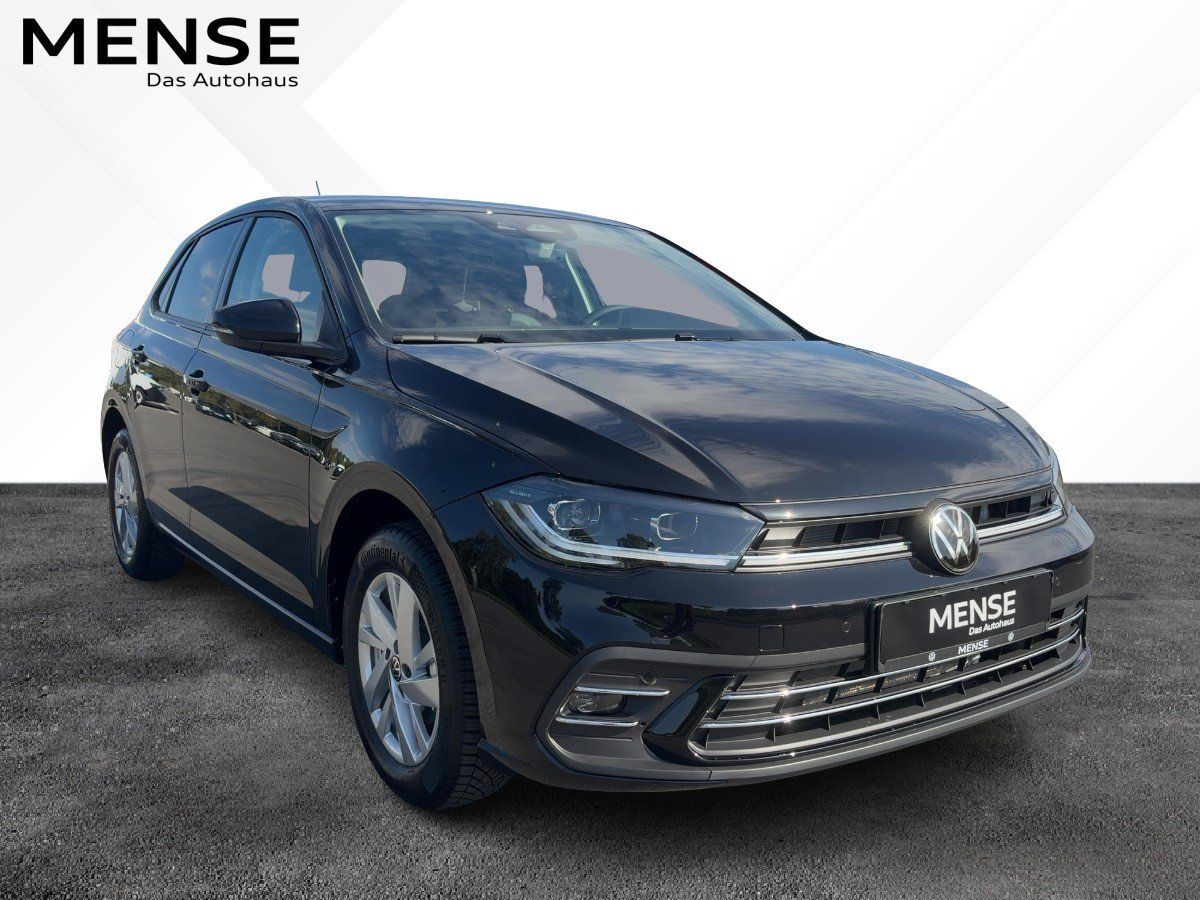 Fahrzeug autohaus mense Fahrzeugabbildung Volkswagen Polo Style 1.0 l TSI DSG AHK Nav GJR Kamera - mit KI generiert/bearbeitet