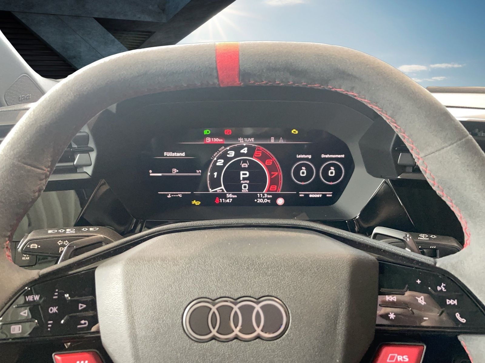 Fahrzeug autohaus mense Fahrzeugabbildung Audi RS 3 Limousine S tronic Designo Olive met.