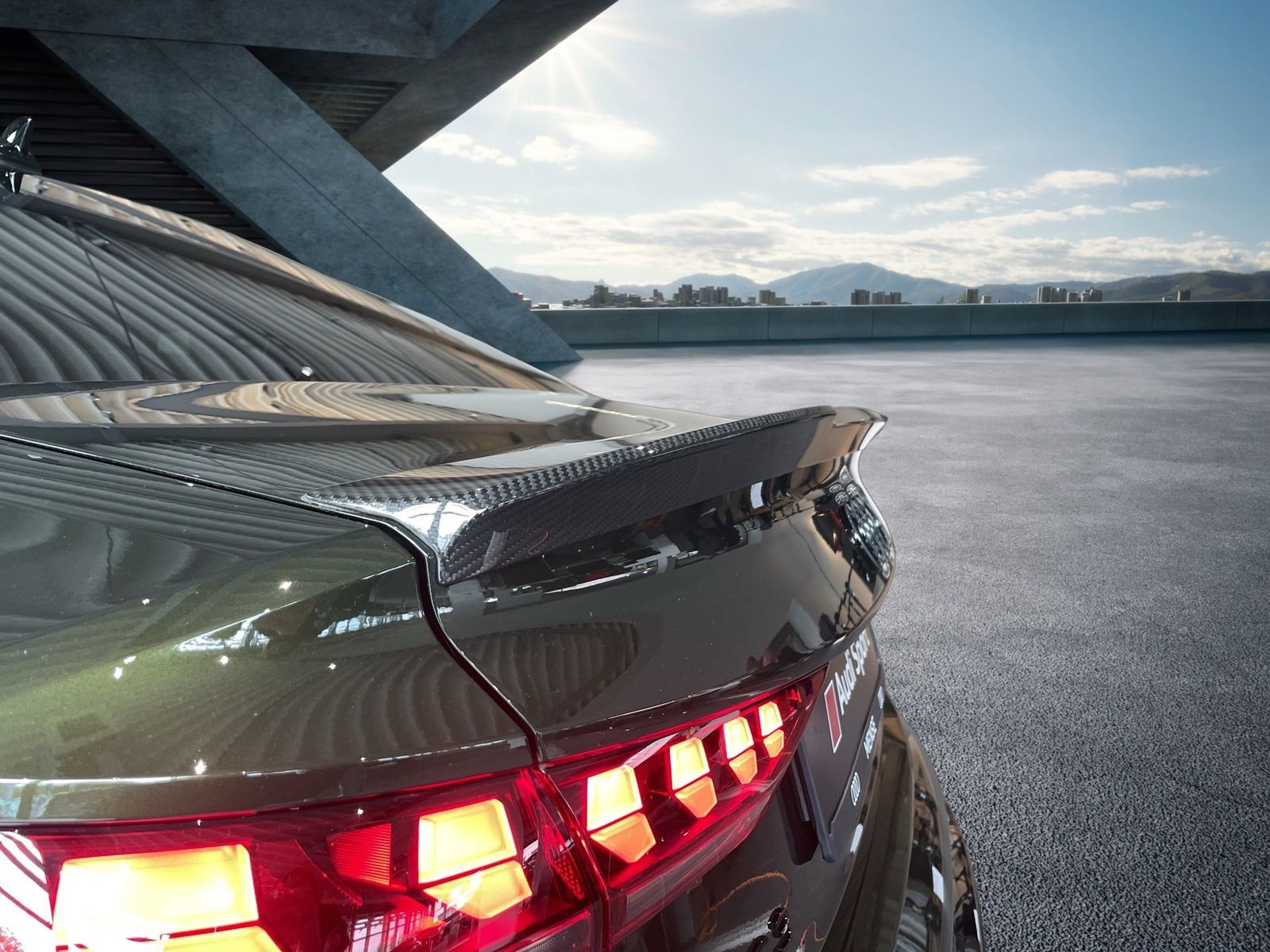 Fahrzeug autohaus mense Fahrzeugabbildung Audi RS 3 Limousine S tronic Designo Olive met.