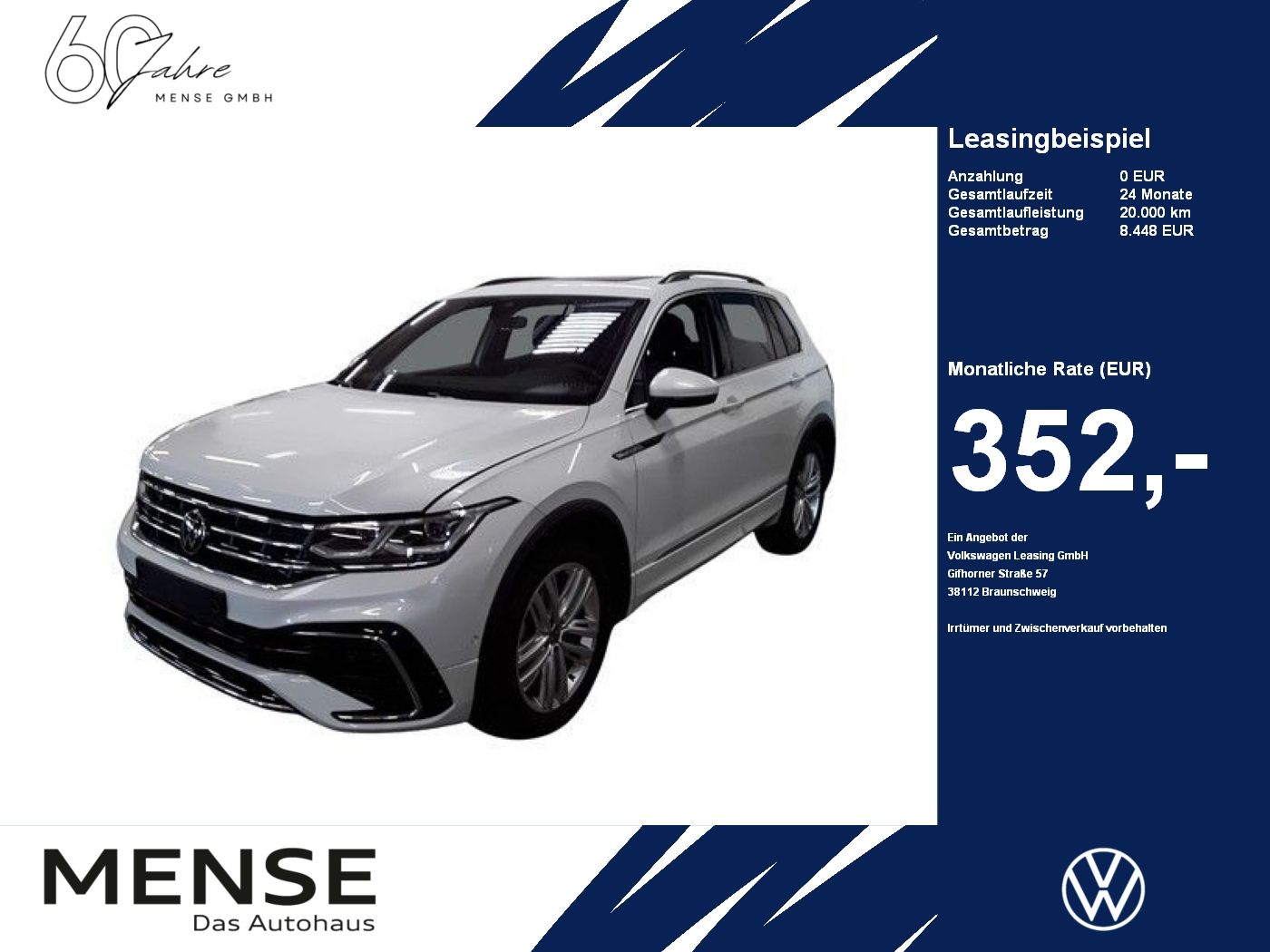 Volkswagen Tiguan 2.0 TDI 4 Motion DSG R-line |AHK|Matrix