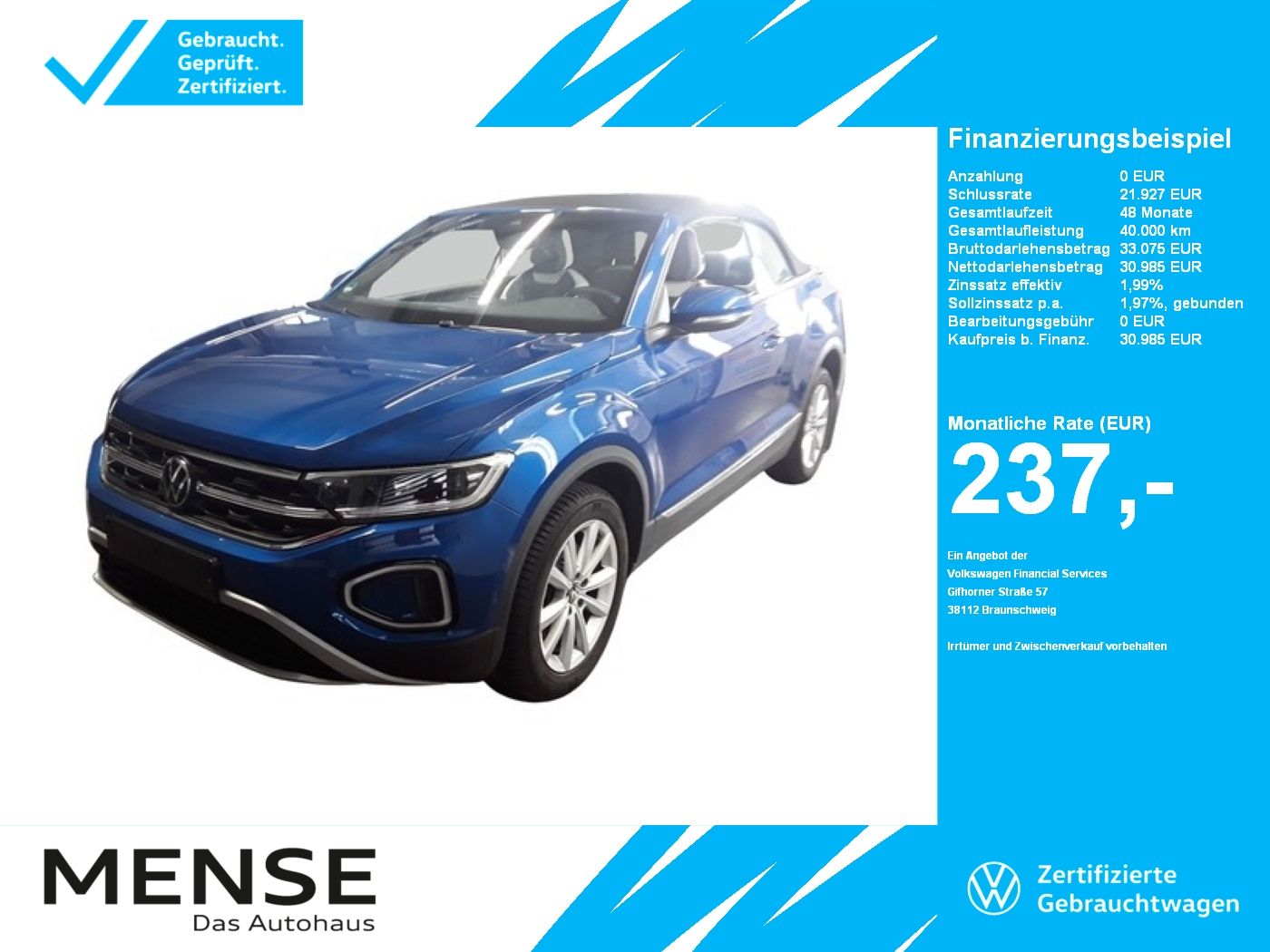Volkswagen T-Roc Cabriolet 1.0TSI Style |Matrix|ACC|CarPlay