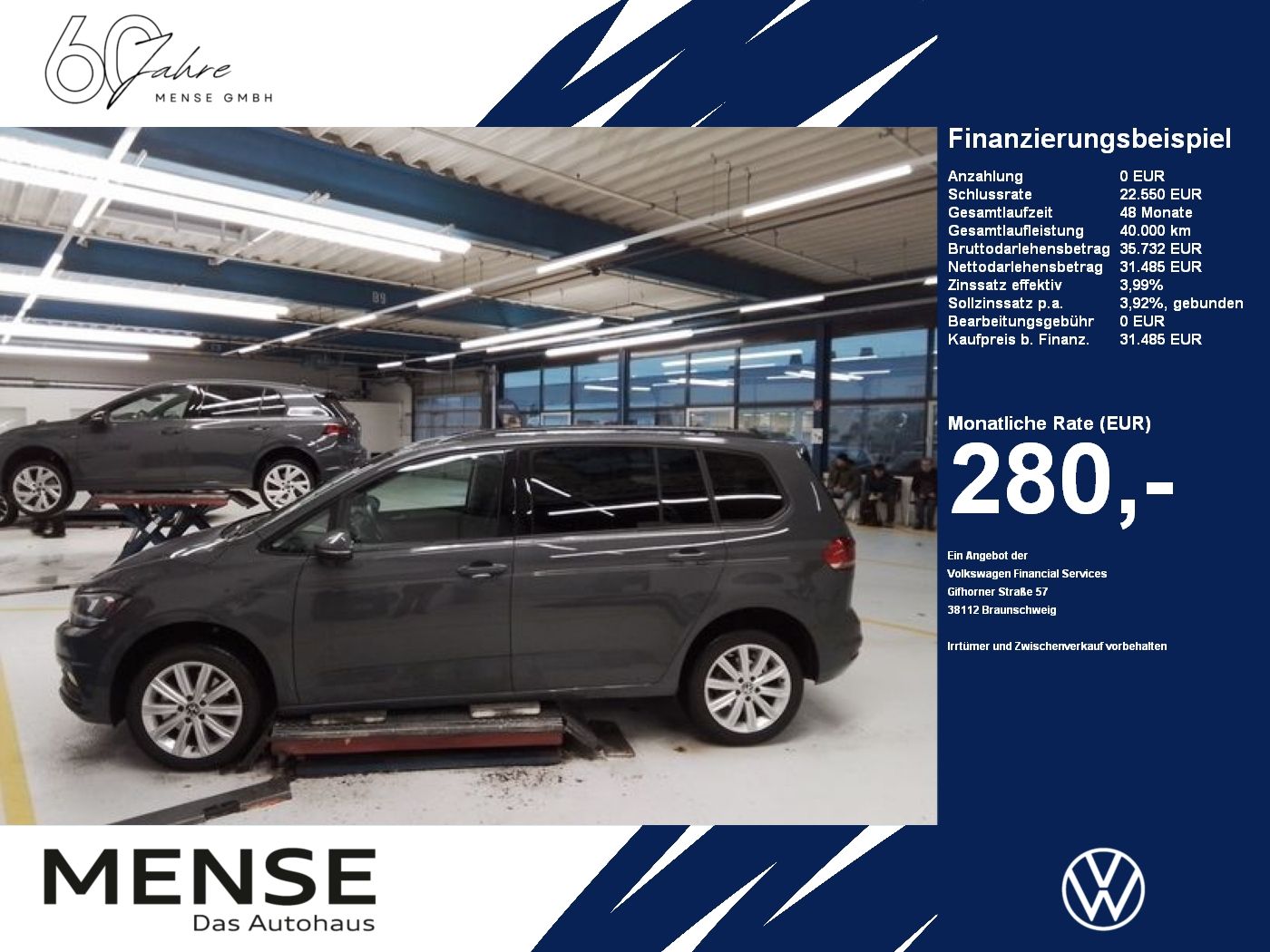Volkswagen Touran 1.5 TSI Comfortline 7-Sitzer |ACC|LM|Navi
