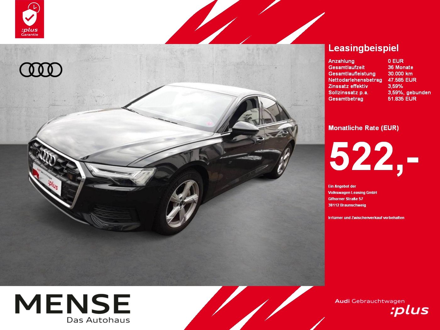 Audi A6 40 TDI S tronic |Matrix|ACC|STH|HUD|SpurH|PDC