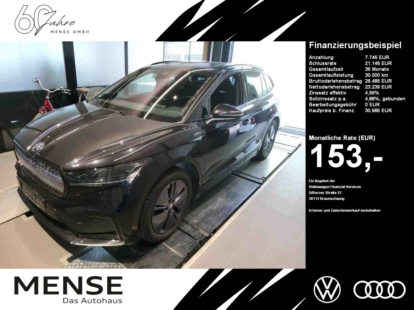 SKODA Enyaq iV 80X Sportline |Pano|4xSHZ|Massage|FLA