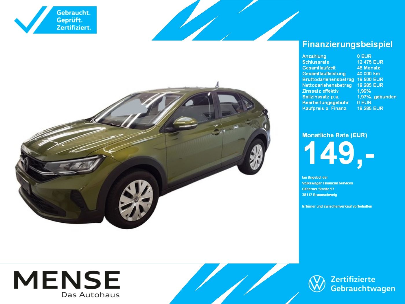Volkswagen Taigo 1.0 TSI |VirtualCP|CarPlay|SHZG|LaneAss