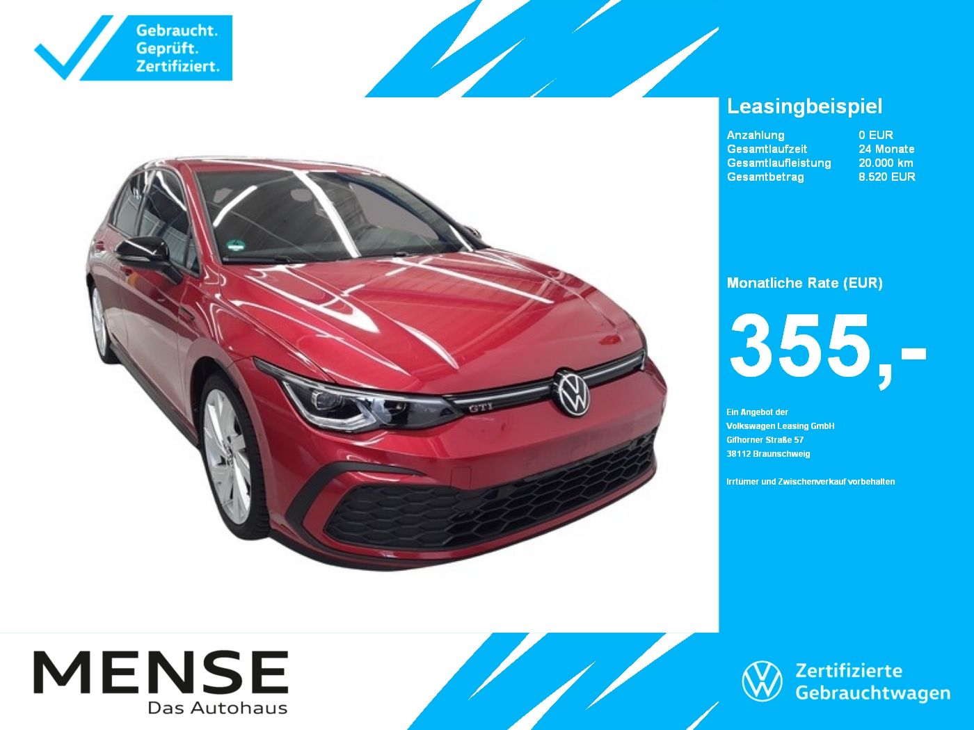Volkswagen Golf GTI 2.0 TSI DSG |FLA|CarPlay|SpurH|LED|LM
