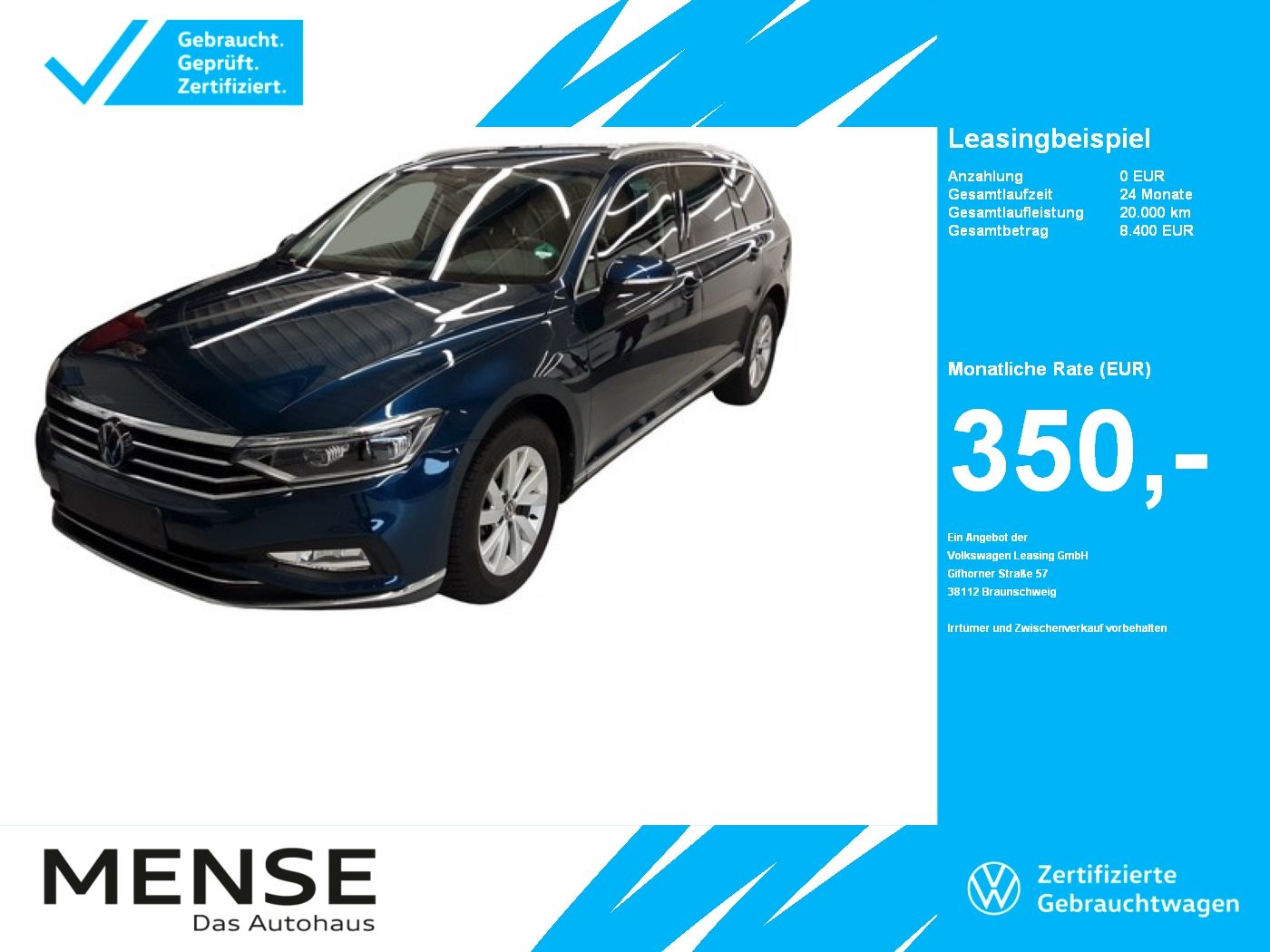 Volkswagen Passat Variant 2.0 TDI Elegance |AHK|Matrix|LM