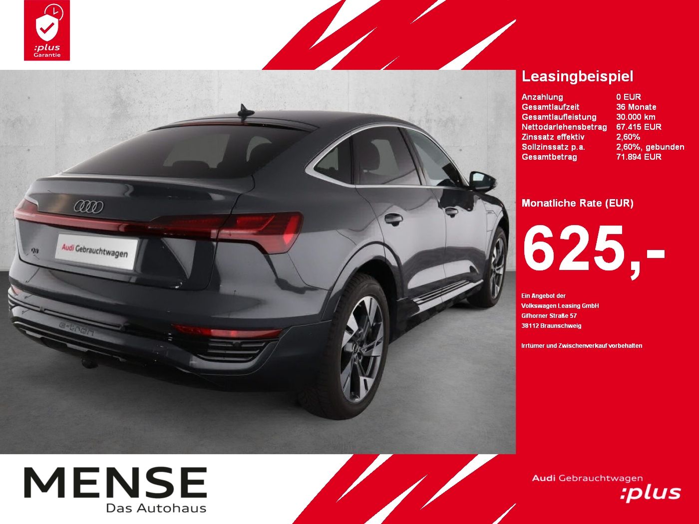 Audi Q8 e-tron Sportback 55 quattro advanced |Luft