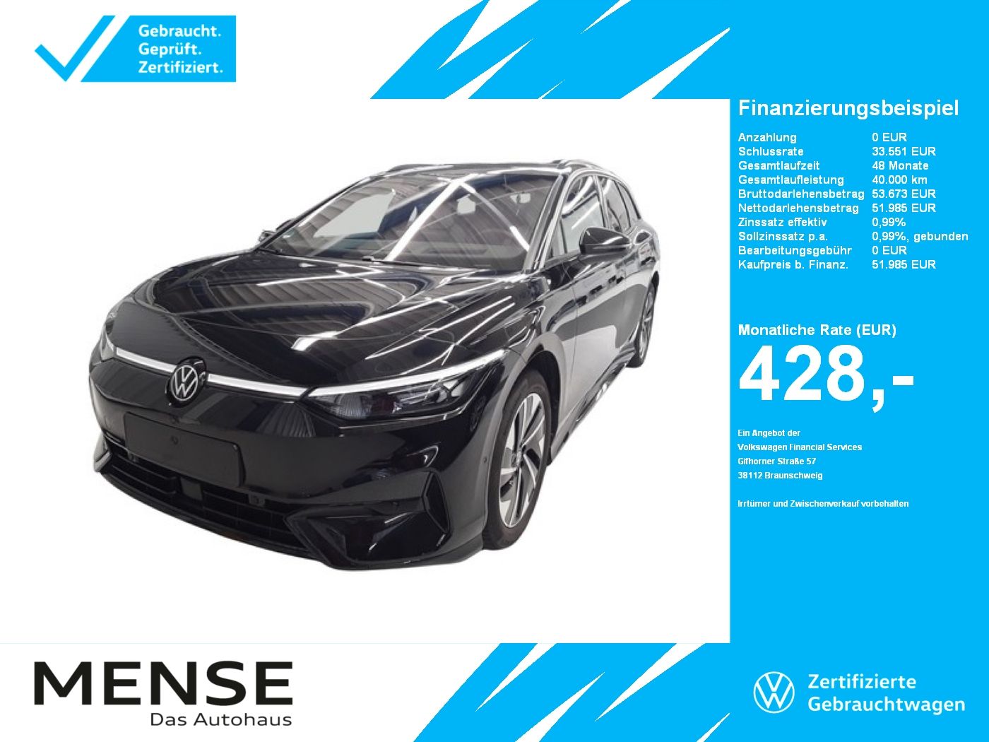 Volkswagen ID.7 Tourer Pro |AHK|4xSHZG|Massage|Navi|ACC|h/k