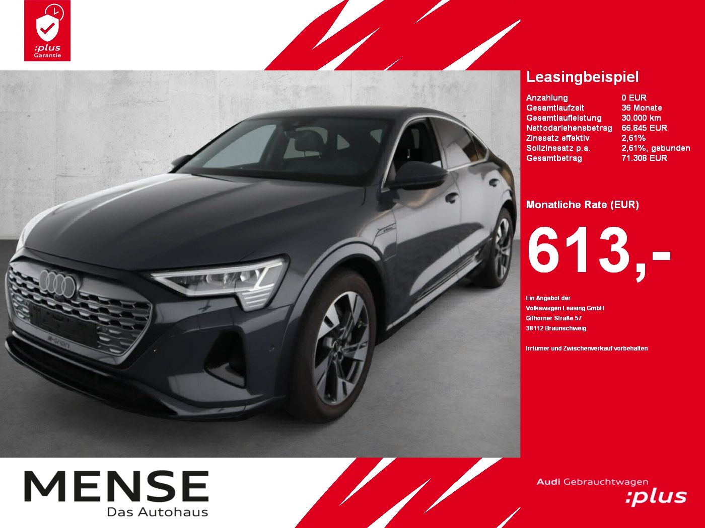 Audi Q8 e-tron Sportback 55 quattro advanced |Luft