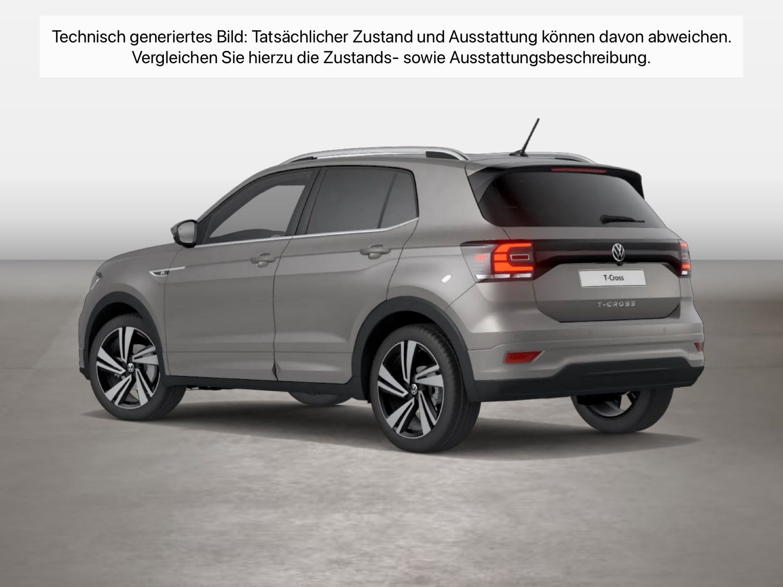 Fahrzeugabbildung Volkswagen T-Cross Style 1.5TSI 110KW/150PS DSG Fahrschulwa - mit KI generiert/bearbeitet