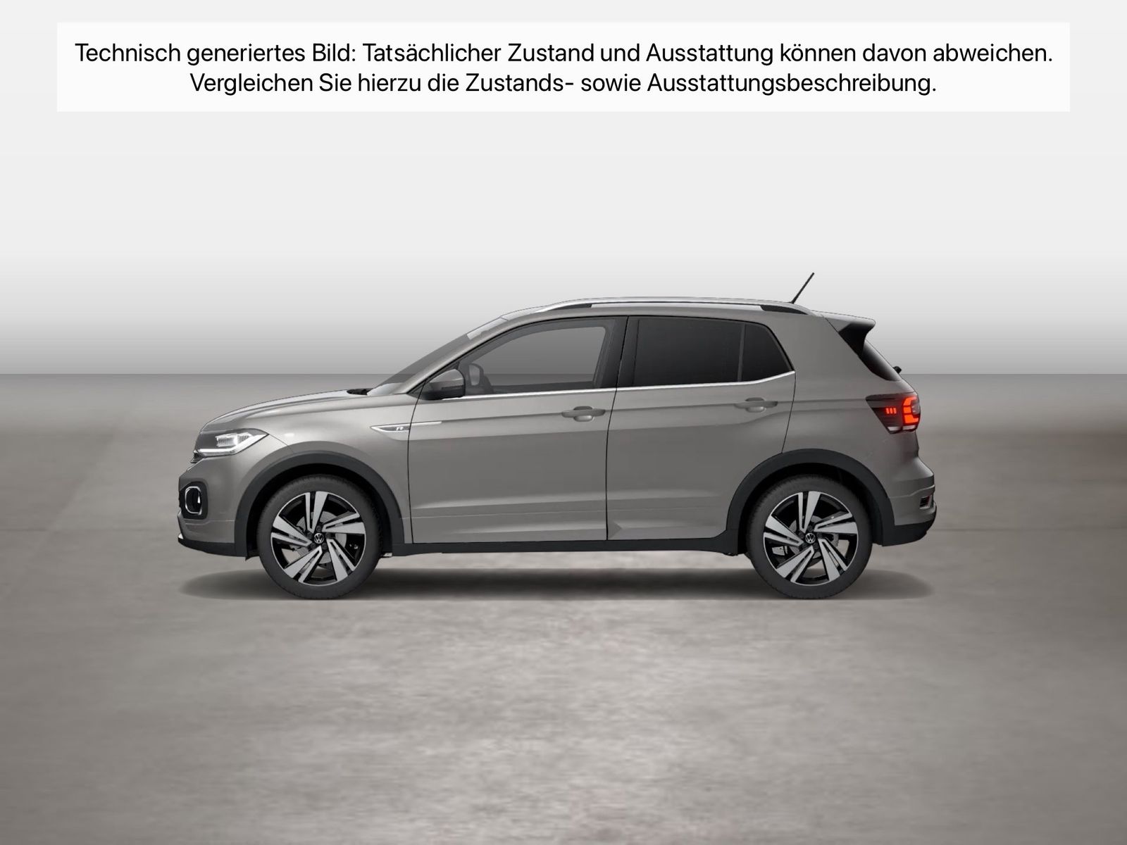 Fahrzeugabbildung Volkswagen T-Cross Style 1.5TSI 110KW/150PS DSG Fahrschulwa - mit KI generiert/bearbeitet
