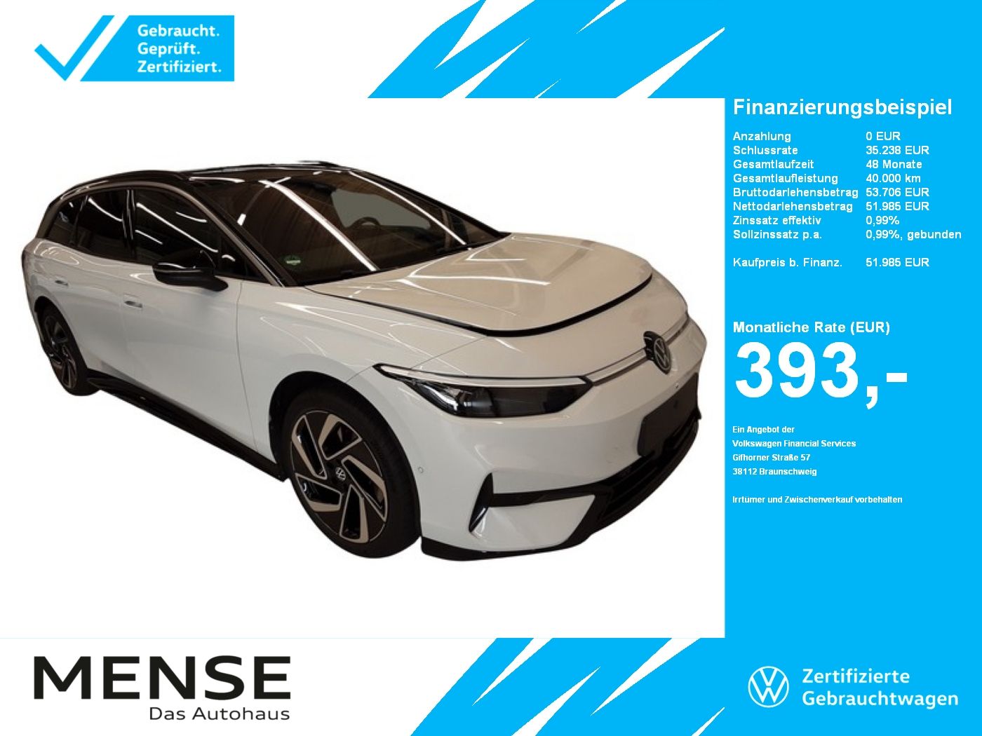 Volkswagen ID.7 Tourer Pro |AHK|Pano|4xSHZG|Massage|Navi|LM