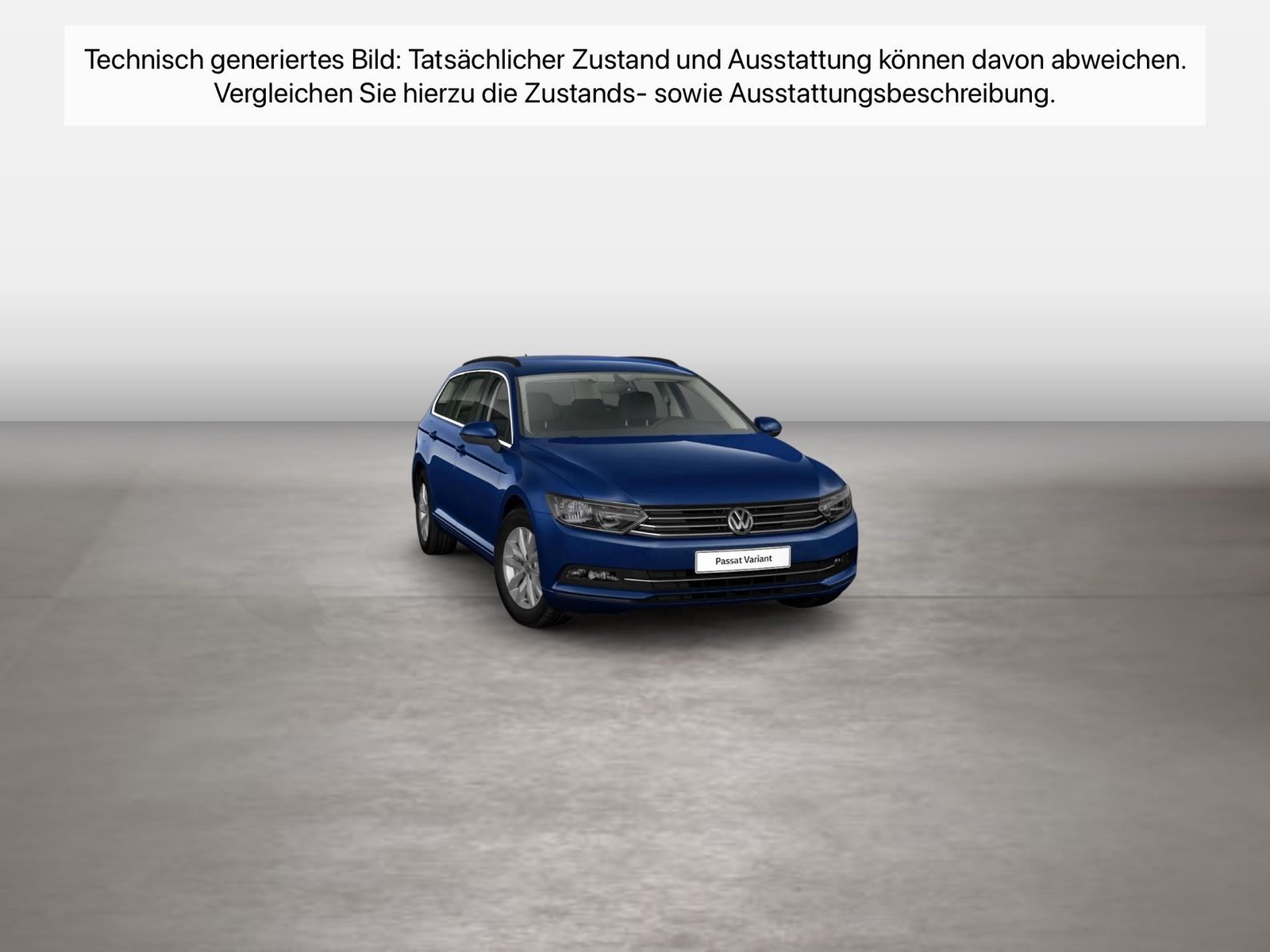 Fahrzeug autohaus mense Fahrzeugabbildung Volkswagen Passat Variant 1.4 TSI Comfortline ACC Navi PDC - mit KI generiert/bearbeitet